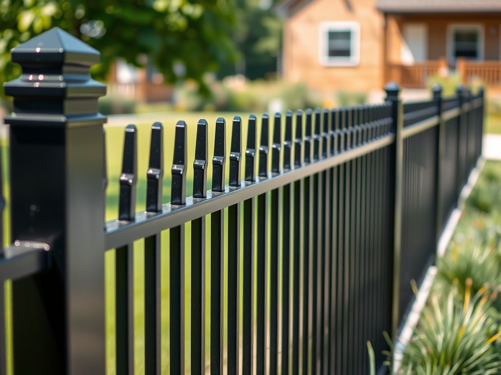Aluminum fencing