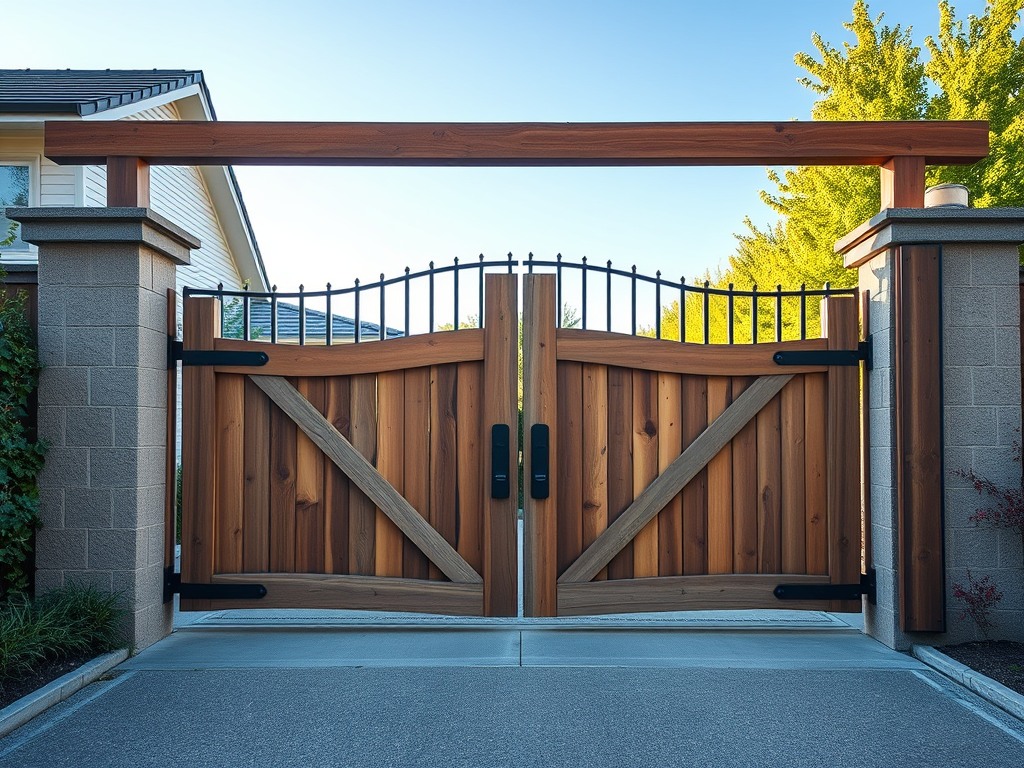 Gate installation