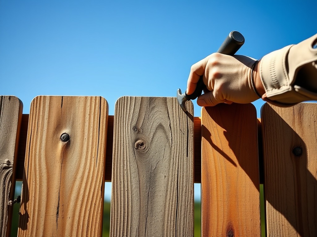 Fence repair and maintenance