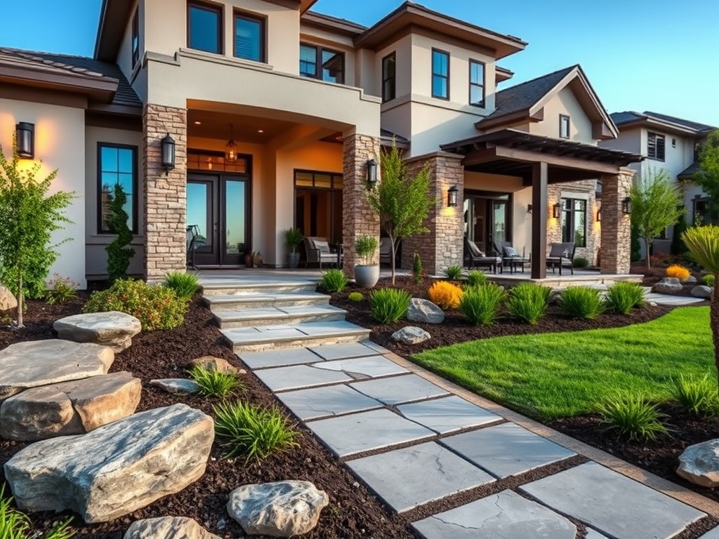 Backyard hardscape transformation