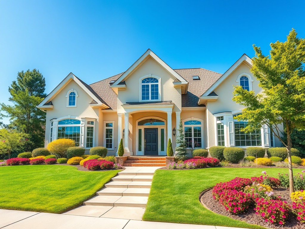 Beautiful landscaping and curb appeal