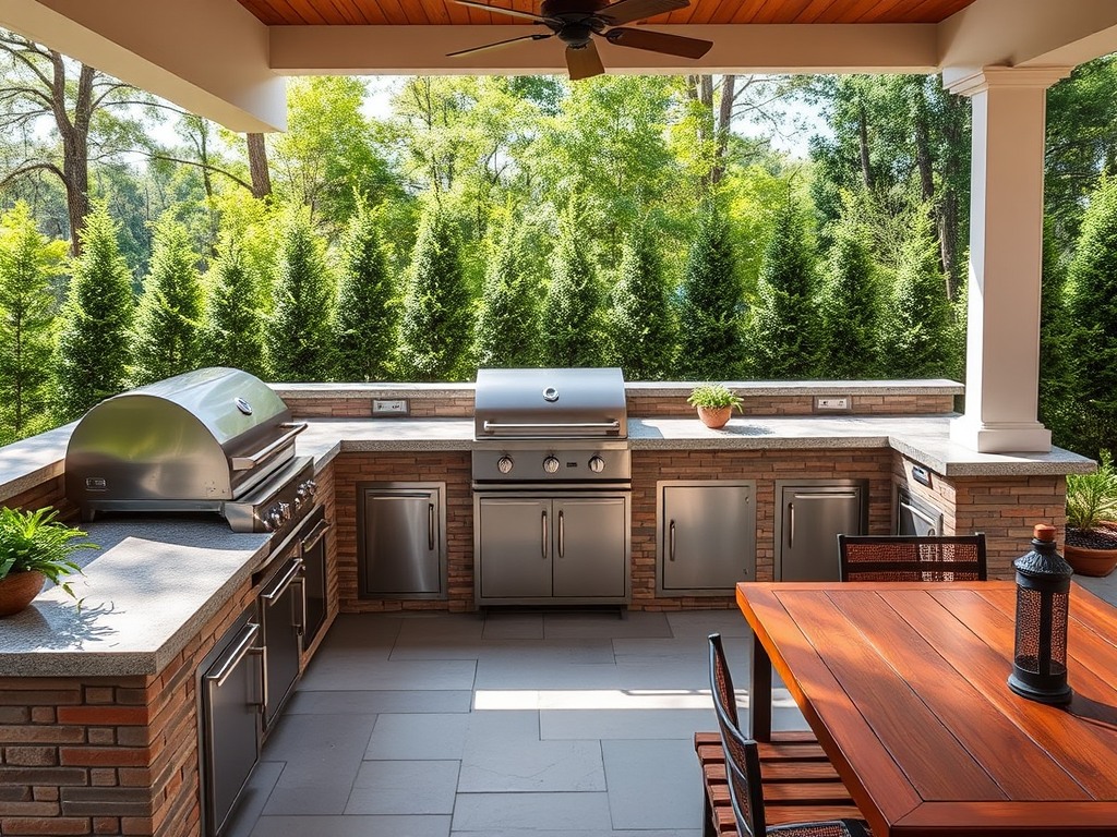 Outdoor kitchens