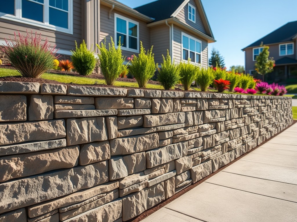 Retaining wall project