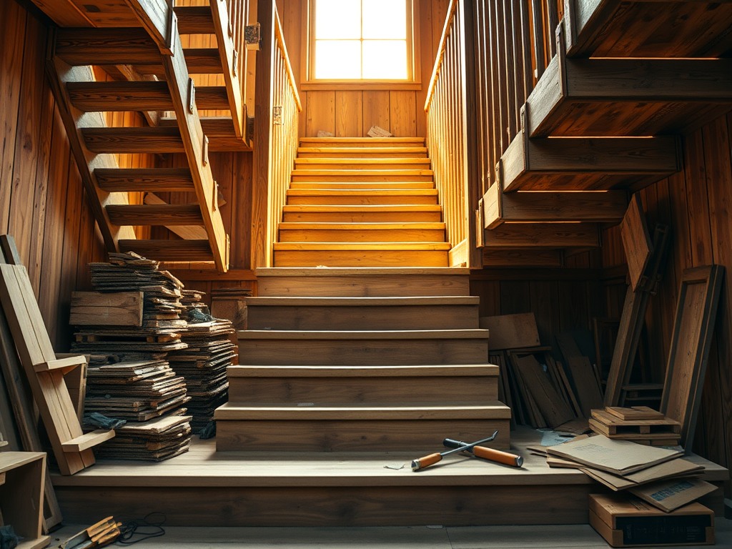 Backyard hardscaping build