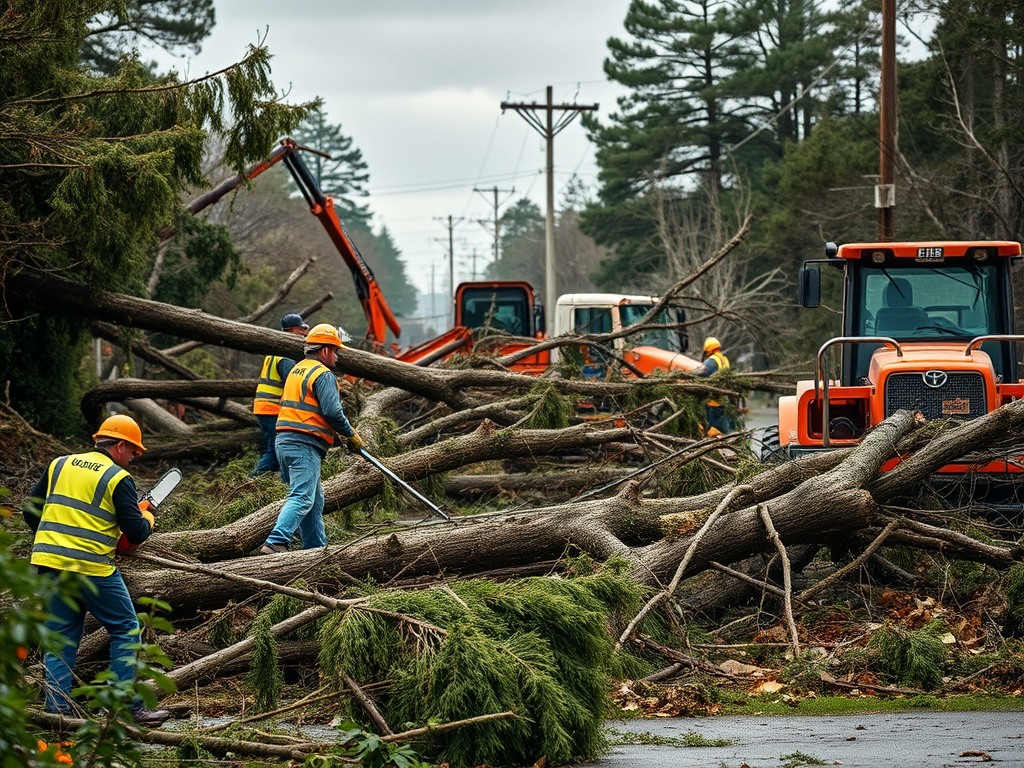 Emergency tree services