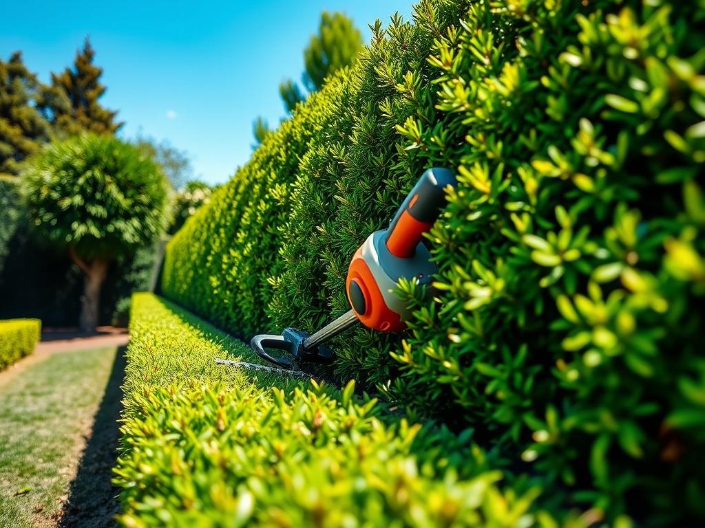 Hedge trimming